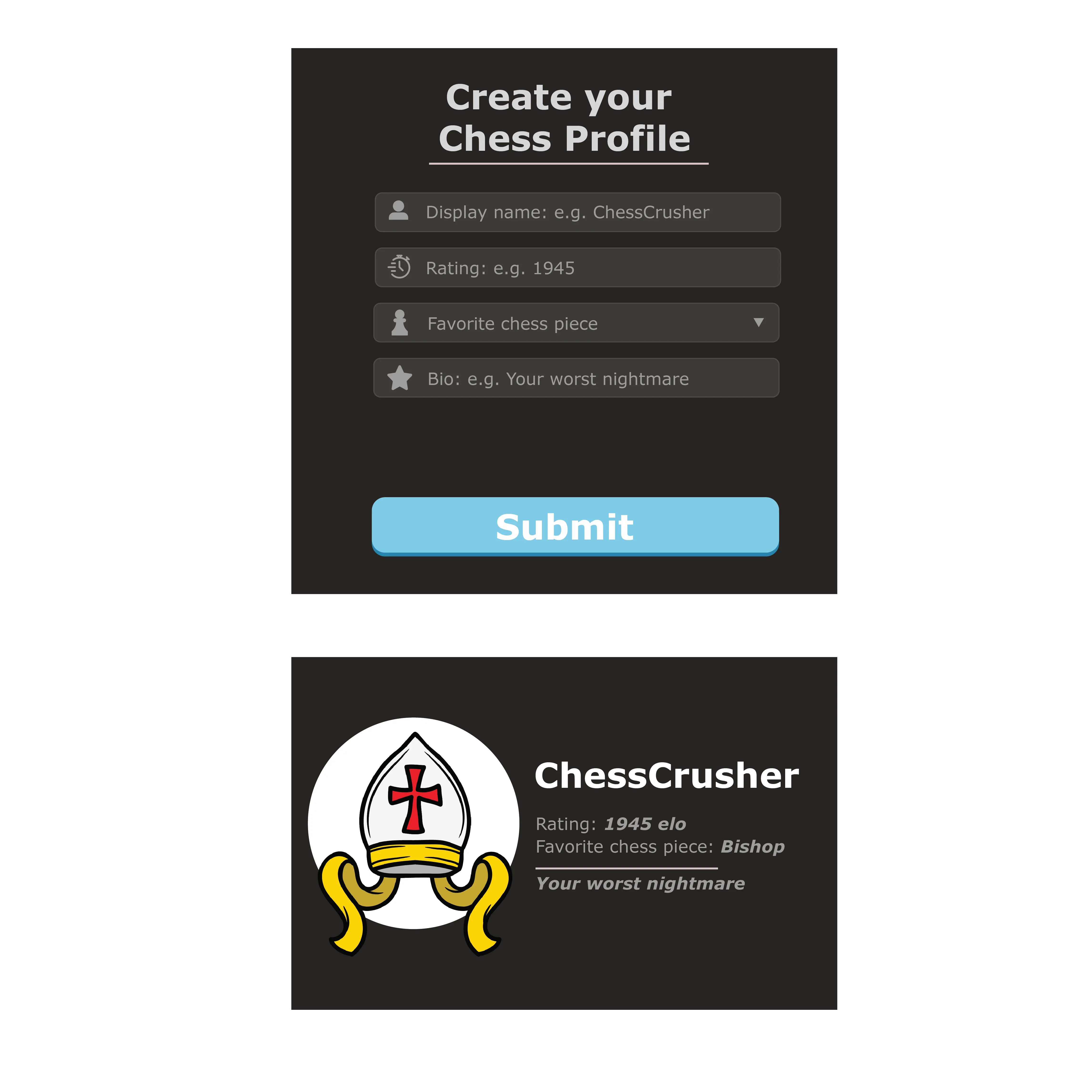 Profile Creator Wire Frame without annotations