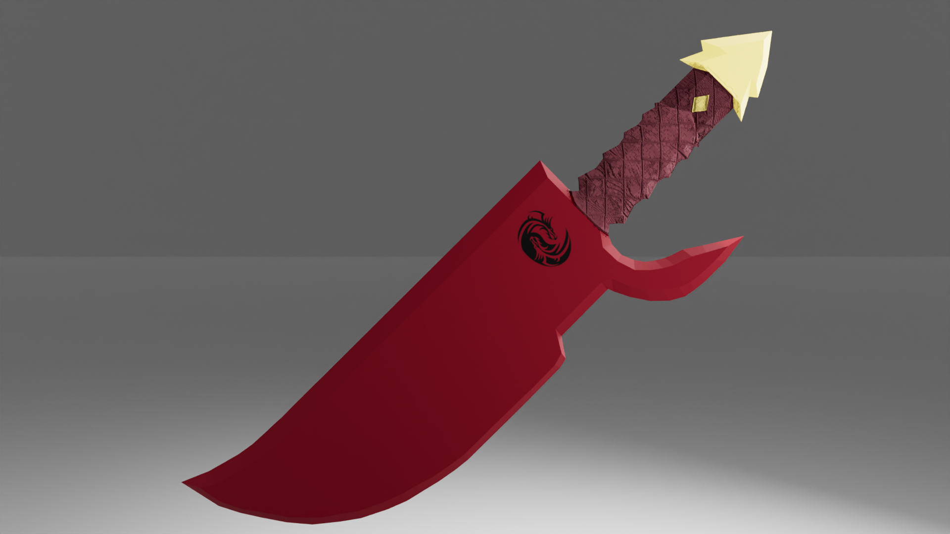 obsidian rendered from Mudbox