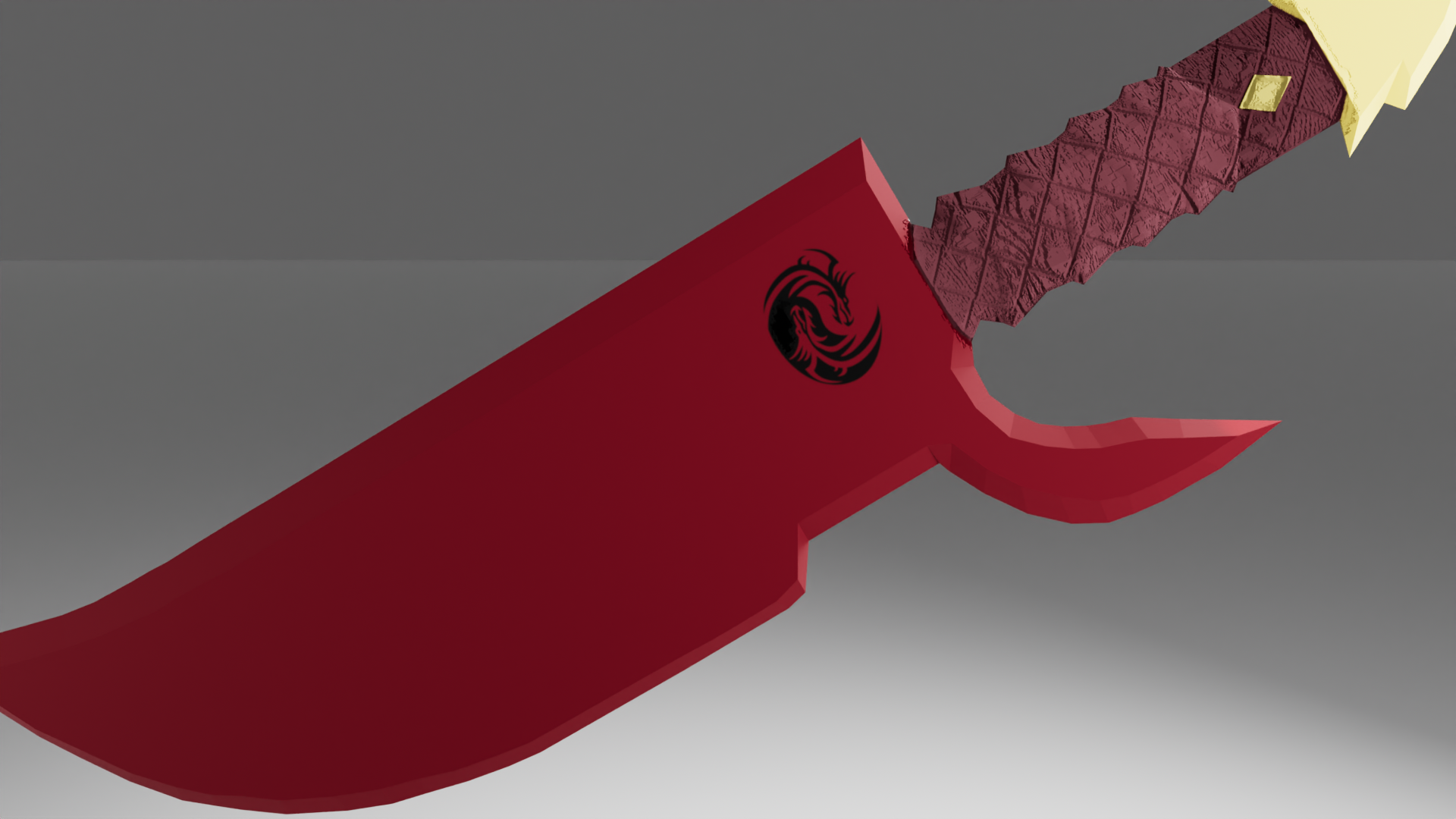 obsidian rendered from maya