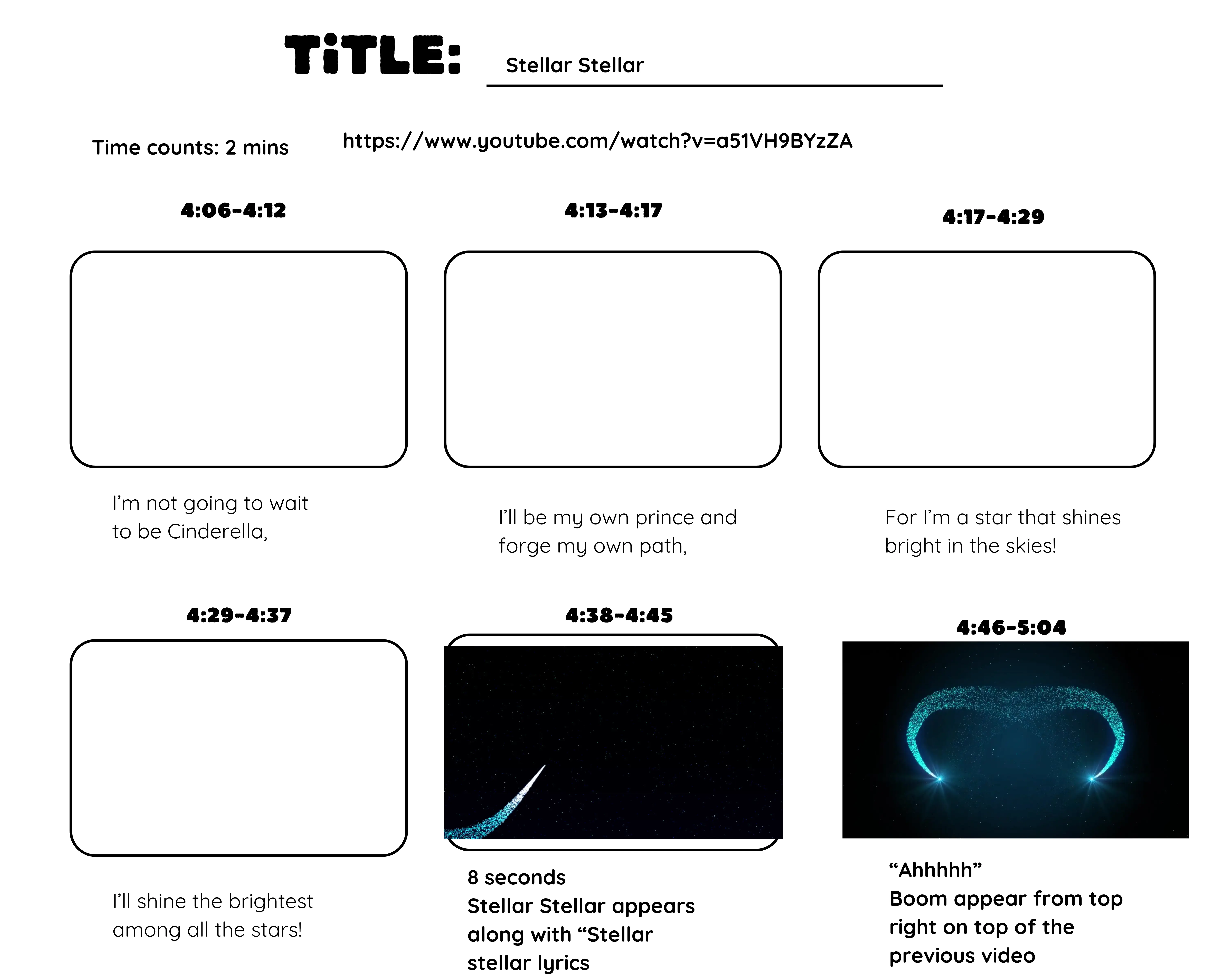 Stella Stella story board 3