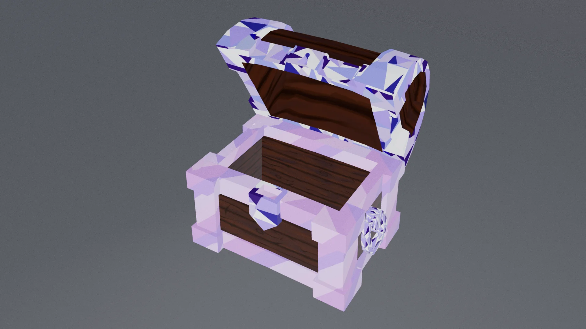 Gem Treasure Chest render 3