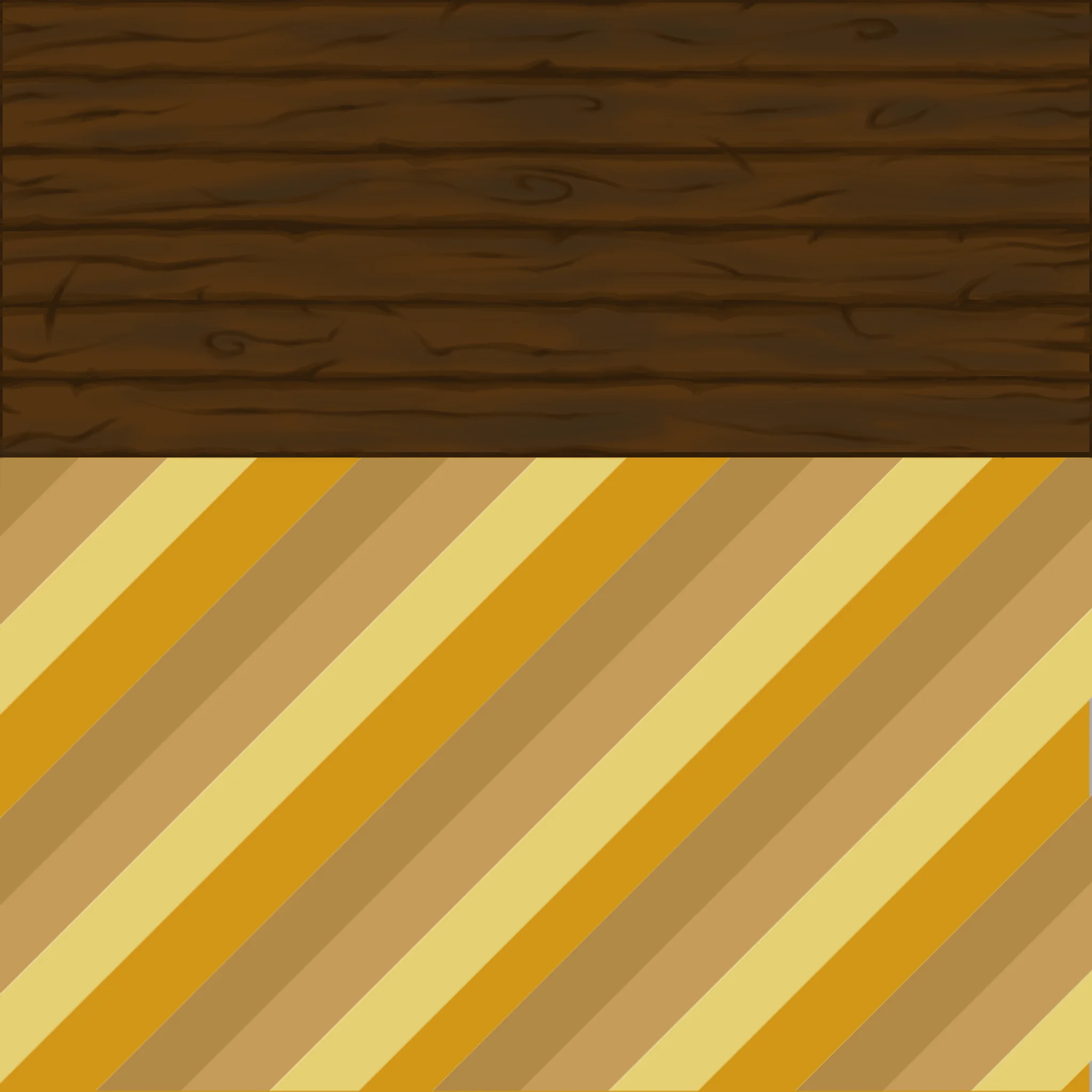 Golden Treasure Chest Lid Texture