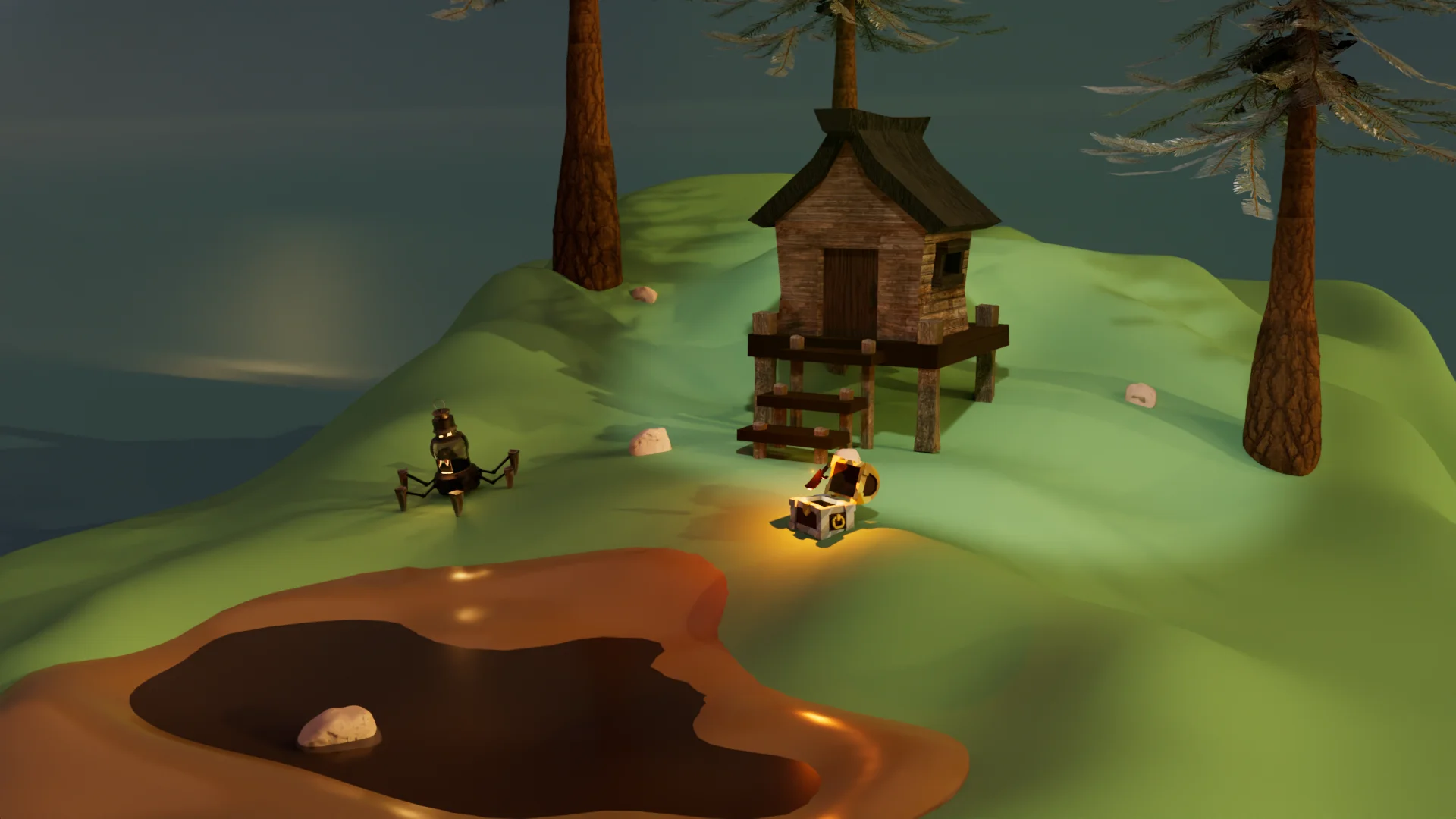 Witch Shack Environment Render 5