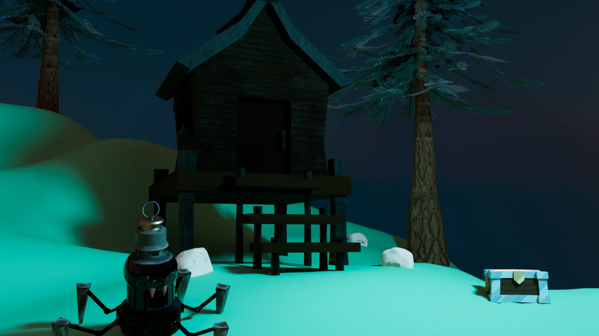 Witch Shack Environment Render 3